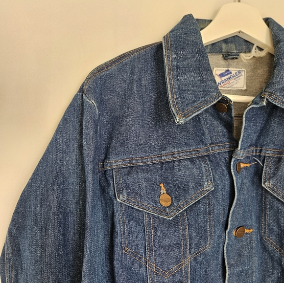 VTG Wrangler denim jacket - Picture 11 of 12